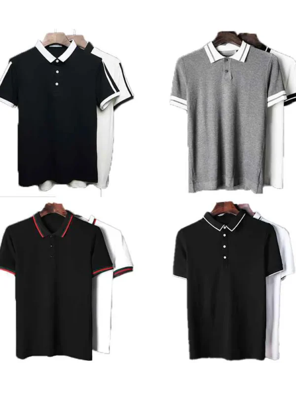 Blank Men’s Polo Shirt Custom Logo