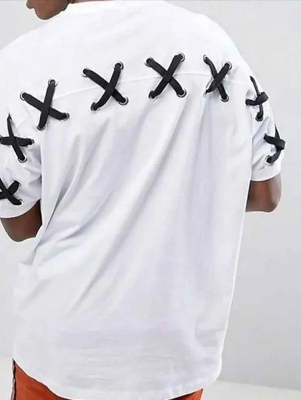 Fashionable Cotton Round Neck Tee Shirt