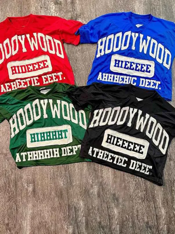 Heavy Cotton Boxy Cropped Crew Neck T-shirt