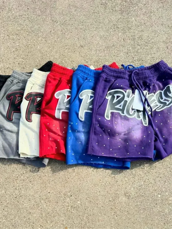 Men’s Shorts with Custom Puff Print