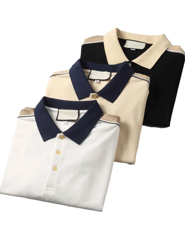 Premium Cotton Men's Summer Polo Shirts