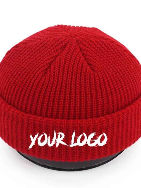 Wholesale Knitted Hats Embroidered Logo Warm custom beanie embroidery Winter Hat For Men Women