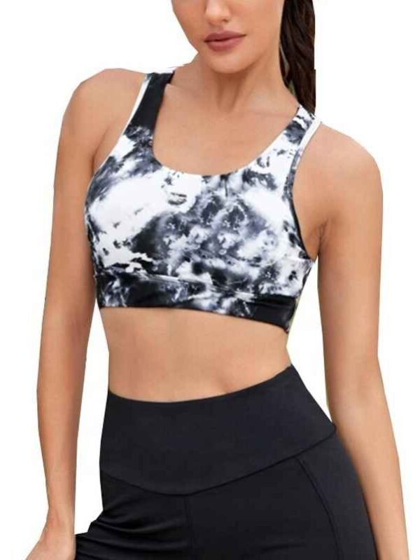 Your Own Logo Design Yoga Fitness Bra 2023 Customized Adjustable Women's Sports Bra Latest Design Sports Bra