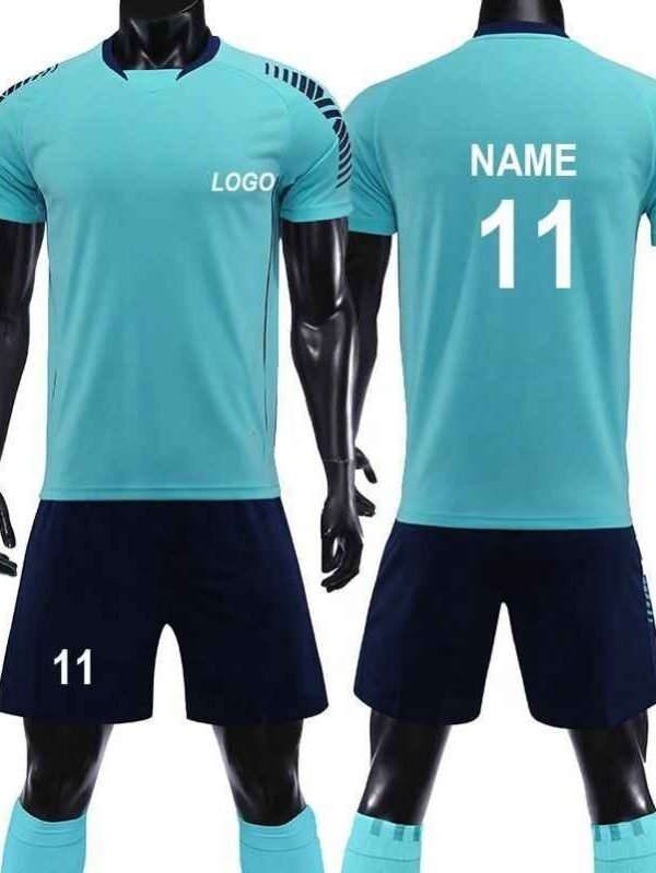 Wholesale Custom 22-23 New Season Quick Dry club Jersey Football Shirt Thailand quality Soccer Jersey Set Kids Soccer Wear