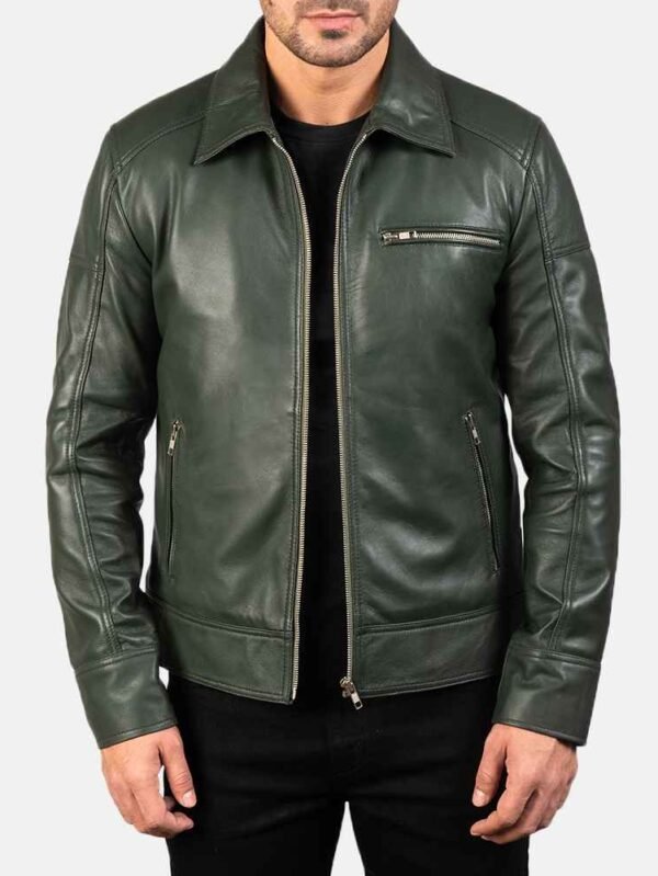 Fashion Men's Leather Jackets Autumn Solid Color Jacket Popular Simple Casual Winter Jacket