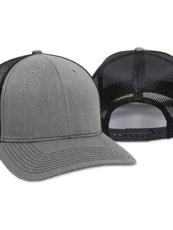 Wholesale Custom Bulk Classic High Quality Mens 6 Panel Embroidery Logo Style 112 Mesh Snap Back Trucker - Image 2