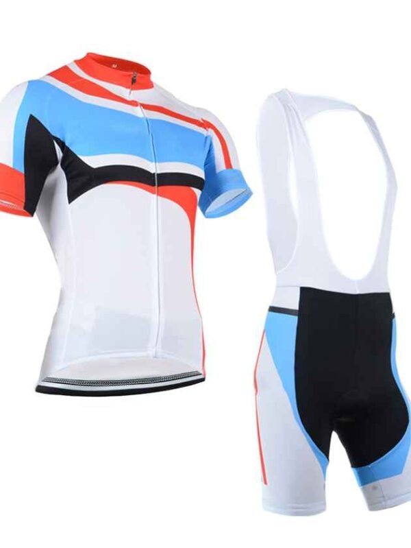 Custom Design Woman Lady Short Sleeve Bicycle Bike Cycling Jersey And Shorts Two Piece Sets - Image 5