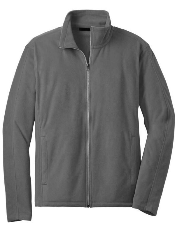 Wholesale Men's Full Zip Up Custom Tech Micro Polar Fleece Jacket Men - Image 4
