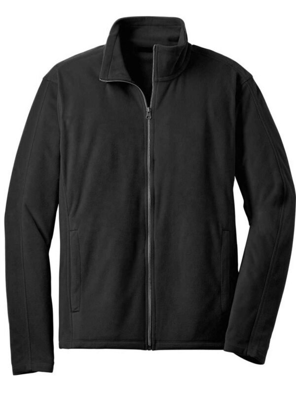 Wholesale Men's Full Zip Up Custom Tech Micro Polar Fleece Jacket Men - Image 2
