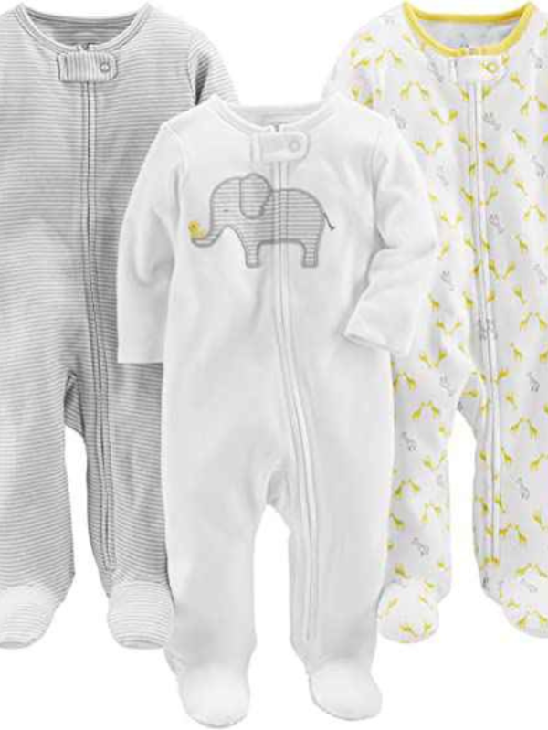 Customized Knitting Pattern 100% Cotton Winter Weighted Baby Swaddle Sleep Sack, Minky Dot Fleece Infant Sleeping Bag