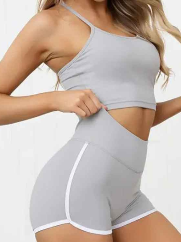 Wholesale High Quality Hot Sale Quality Sport Wear 2023 2 Piece Short Suit Yoga Wear Sportswear Fitness Sets For Women