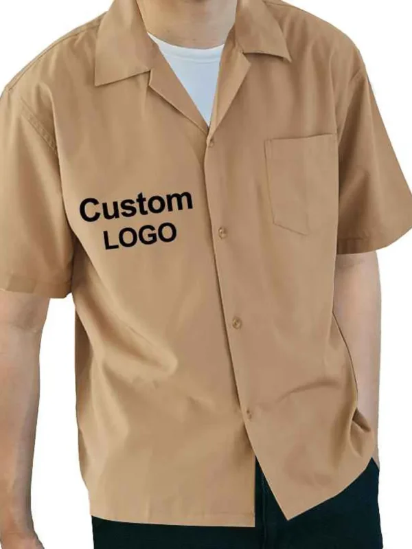 Vintage Button-Up Casual Summer Shirt