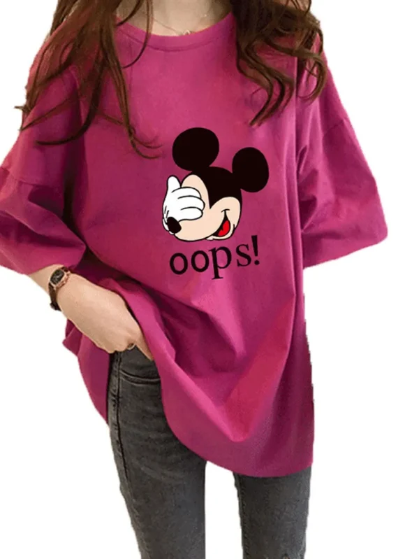 Affordable Custom Cartoon Women’s Casual T-Shirt