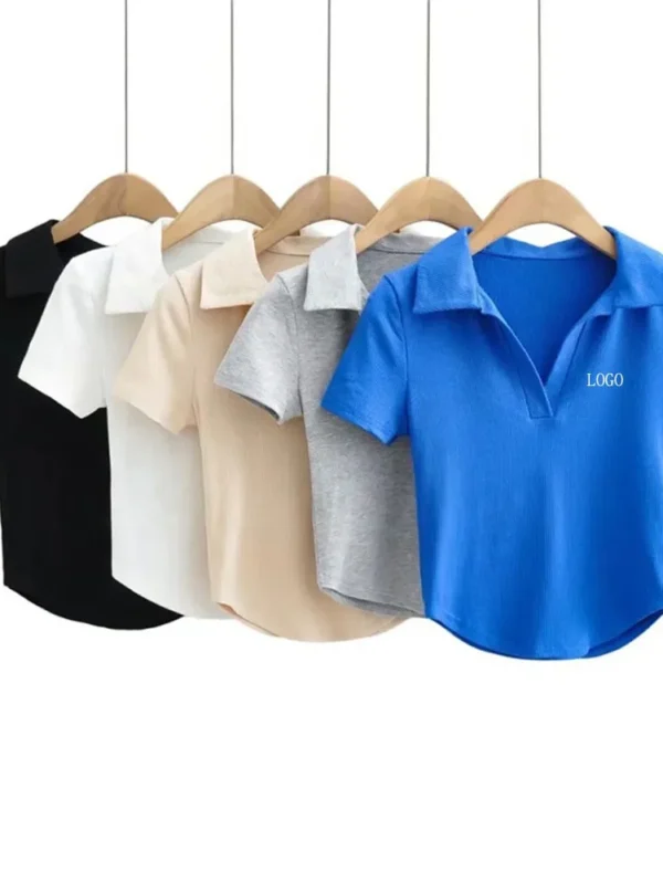 Breathable V Neck T-Shirts for Stylish Women
