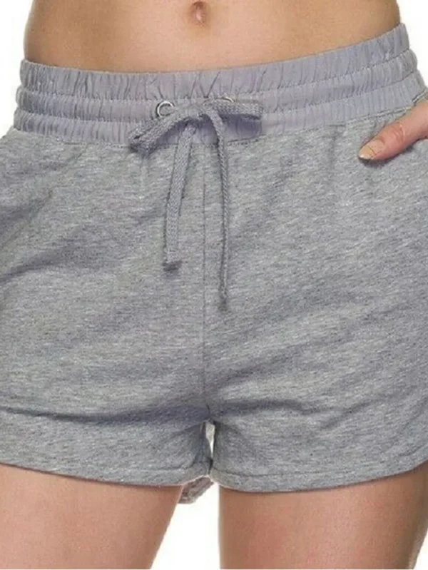Cotton Breathable Running Shorts with Pockets