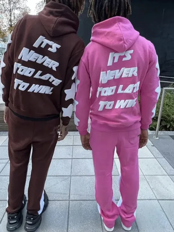 Custom 3D Print Heavyweight Cotton Joggers