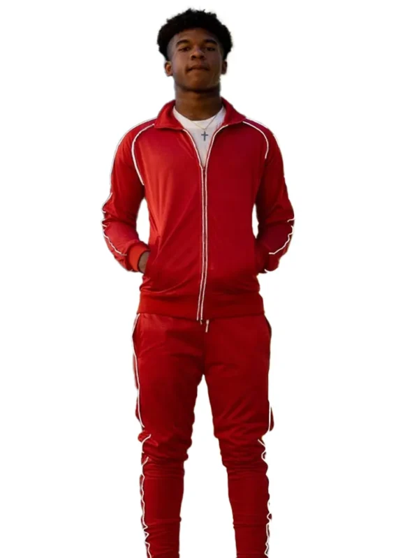 Custom Logo 3M Reflective Jogger Tracksuit Set