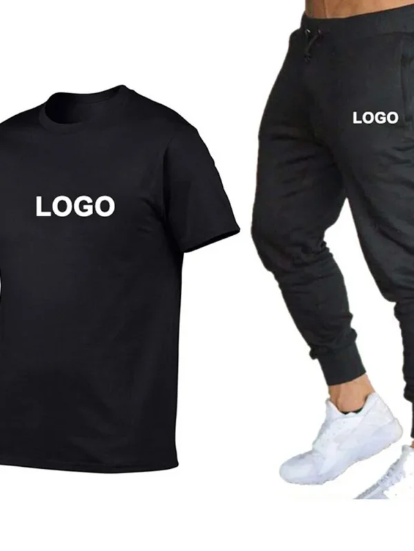 Custom Logo Fall Training Wear Sweat Suit