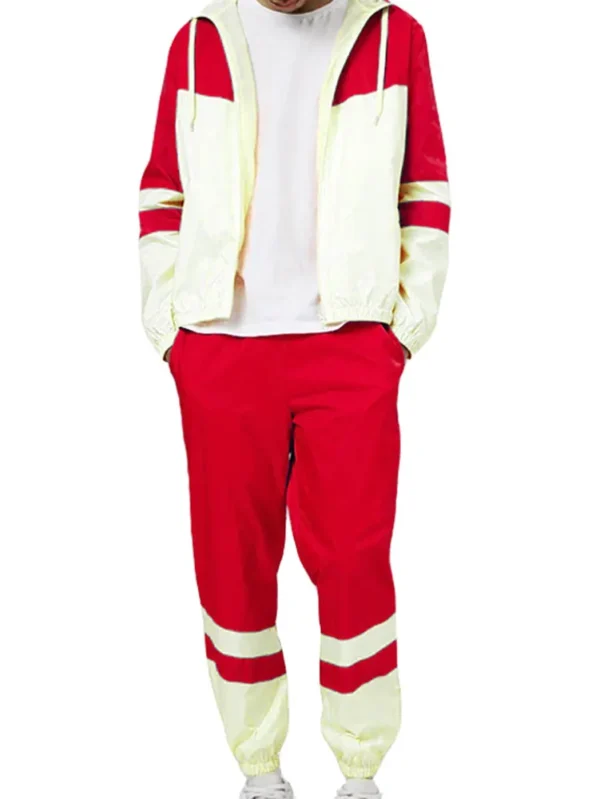 Custom Sublimation Men’s Streetwear Windbreaker