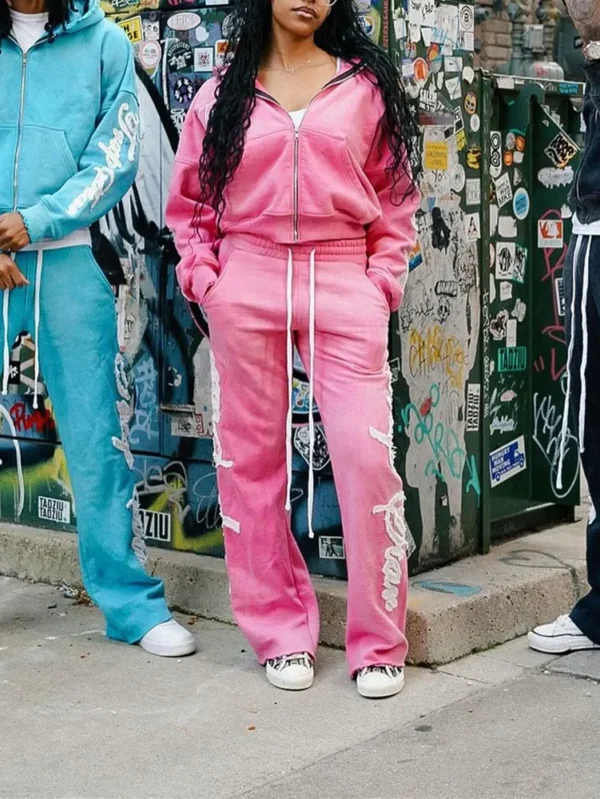 Customized Oversized Hoodies with Embroidered Patch