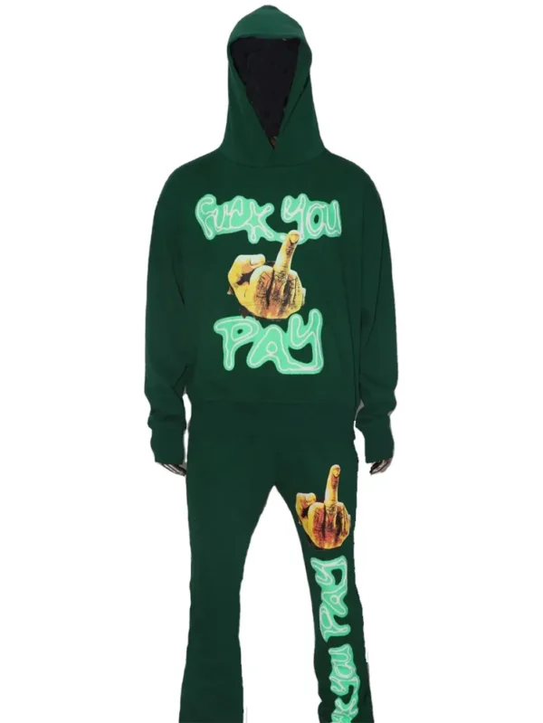 High Quality Heavyweight Vintage Casual Tracksuit