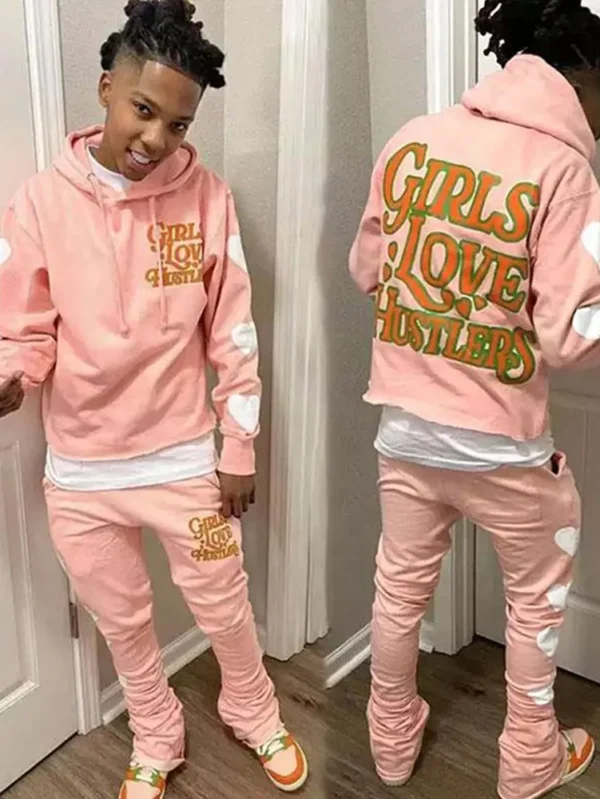 Manufacturer Print Cut Hem Jogger Set