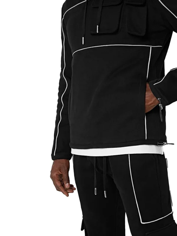 Men's 3D Pocket Hoodie & Cargo Pants