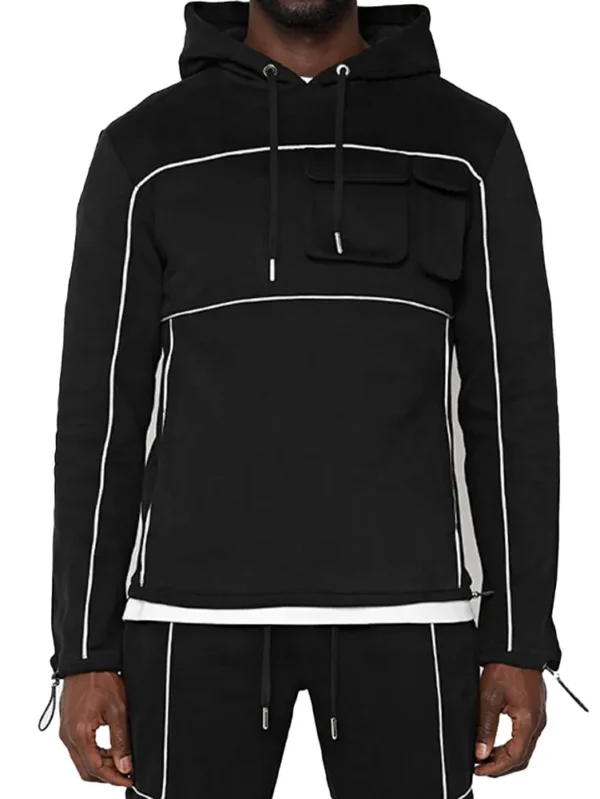 Men's 3D Pocket Hoodie & Cargo Pants