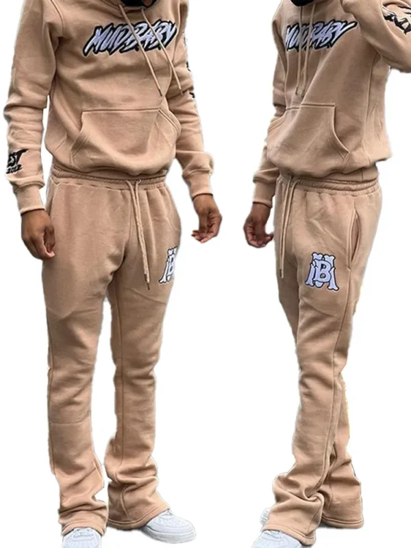 Oversized Cotton Streetwear Hoodie and Sweatpants