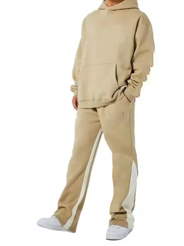 Oversized Cotton Sweatpants Hoodie Set Tracksuit
