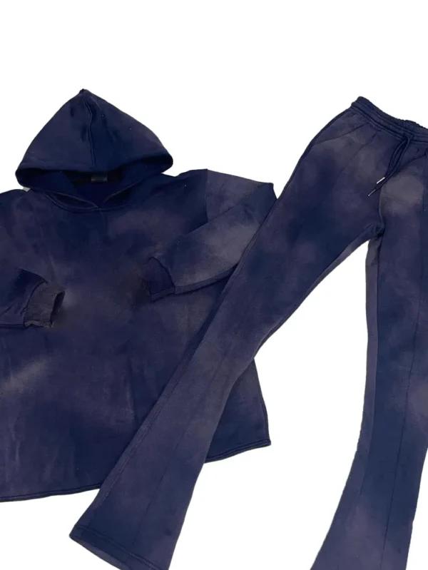 Oversized Heavyweight Men’s Flare Sweatpants Set