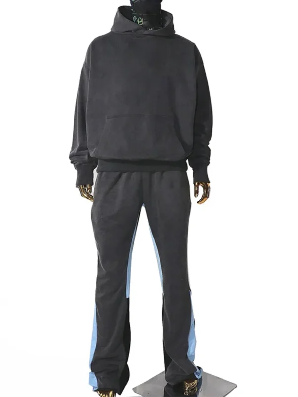 Personalized Flared Sweatpants and Hoodie Set