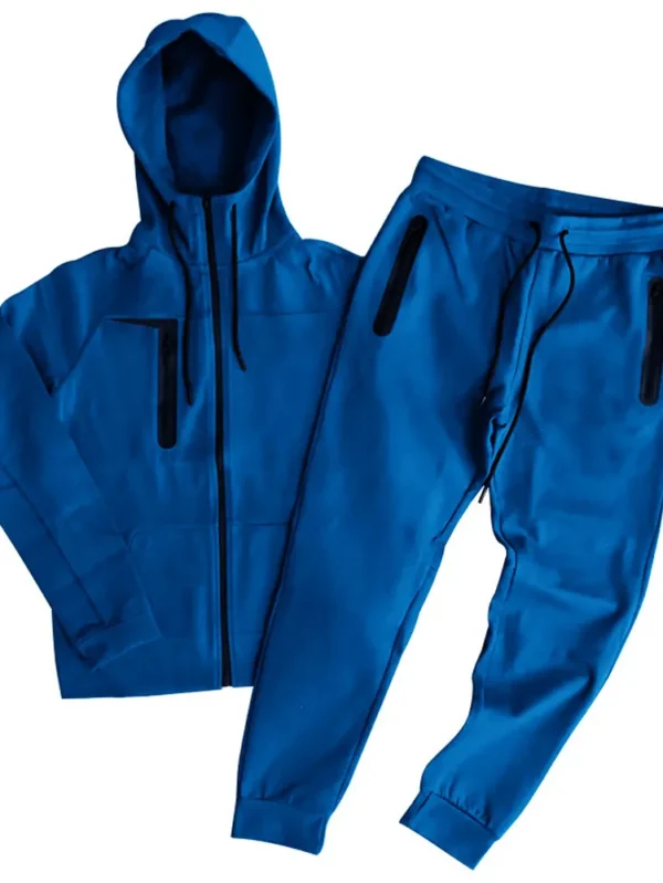 Polyester Jogging Suit Men's Custom Tracksuit