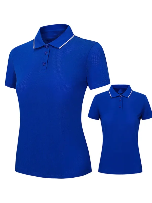 Polyester Polo Shirts with Logo Personalization