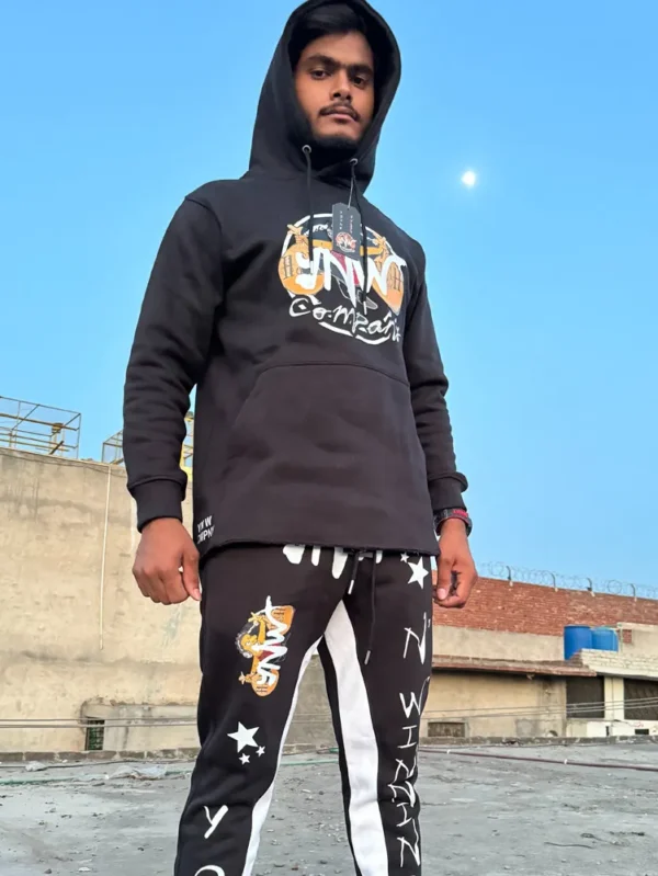 Premium 100% Cotton Streetwear Tracksuit Set