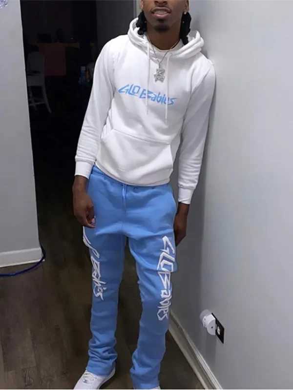 Puffy Pullover Men’s Sweatsuit Set