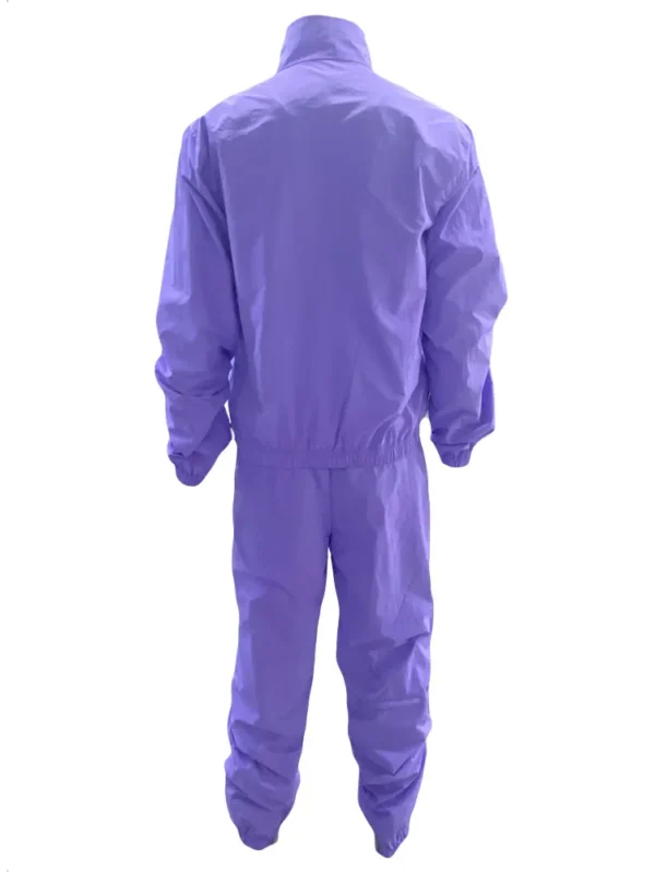 Reflective Jogging Set with Windbreaker Jacket