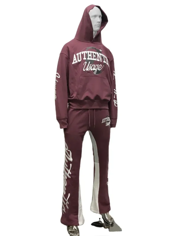 Screen Print T-Shirt with Matching Sweatpants