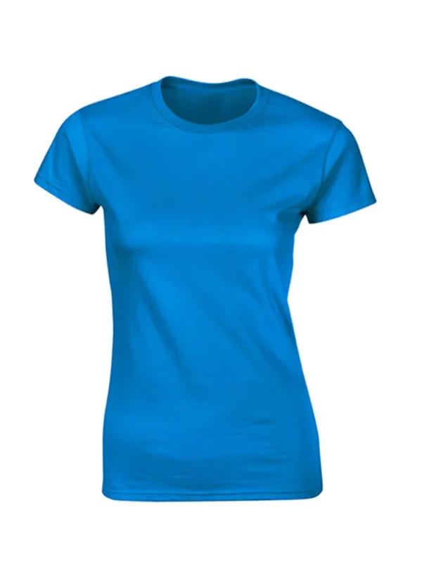 Stylish Women’s Blue T-Shirt for Running Events