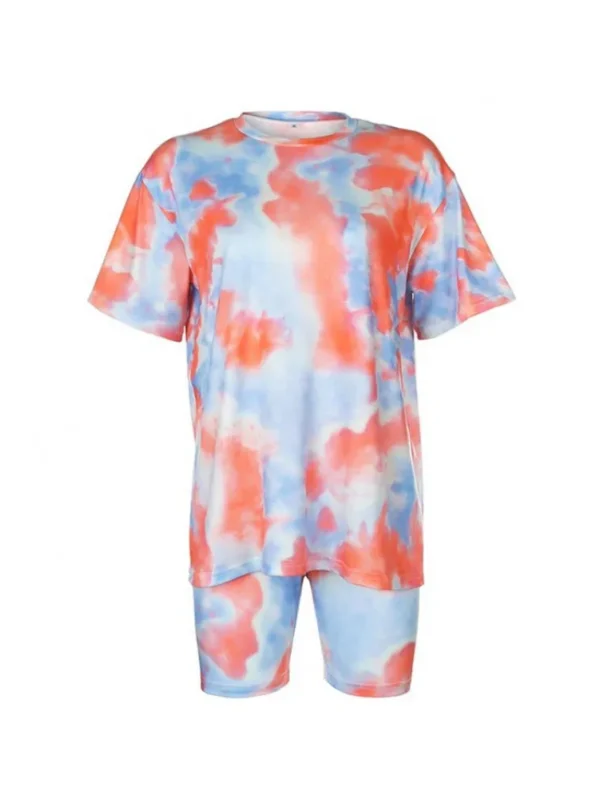 Stylish Women’s Plus Size Biker Short Set