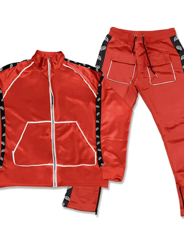 Trendy Printed Design Men Cargo Outfit