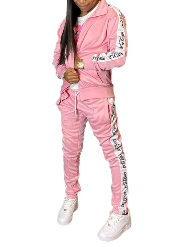 Unisex Designer Tracksuits with Stylish Side Strips