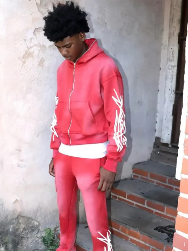 Men’s Streetwear Sweat Suits Two Piece