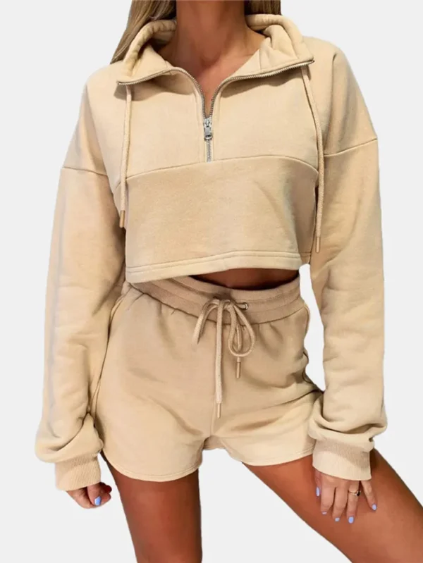 Versatile Women’s Tracksuit Short Sets for Summer