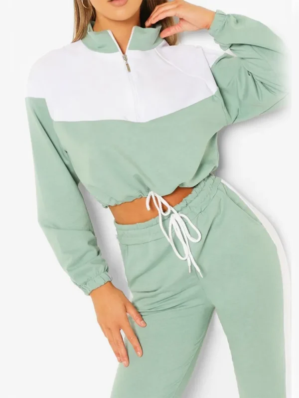 Women’s Custom Logo Slim Fit Training Tracksuit