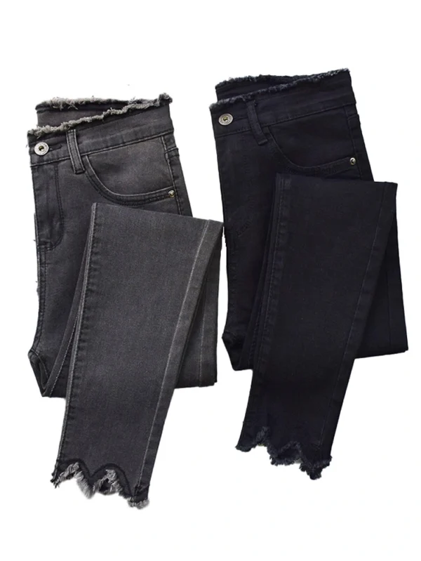 Breathable Women’s Pencil Jeans for Everyday Comfort