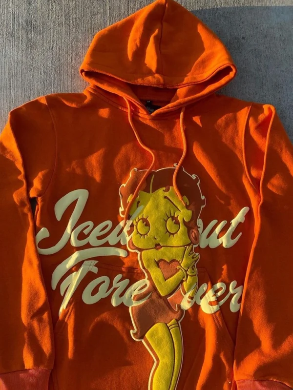 Custom Heavyweight Fleece Hoodie with Puff Logo Design