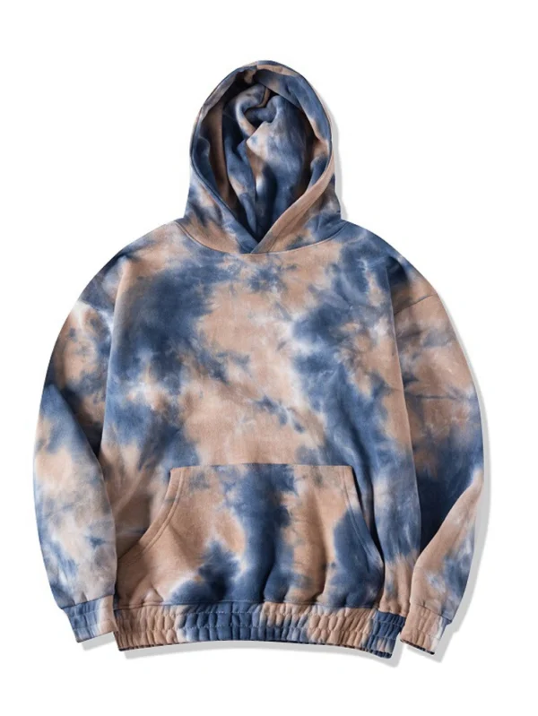 Custom Printed Oversized Tie Dye Hoodies for Men