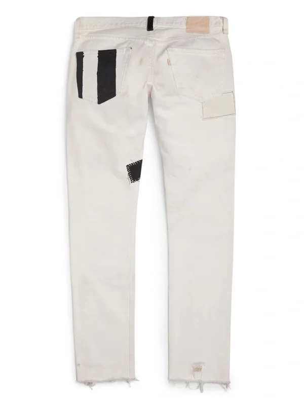 Custom Unisex Skinny Tapered Scratch Pants for Streetwear