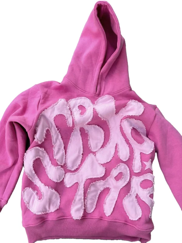 Distressed Custom Hoodie with Embroidered Patch for Streetwear